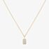 Ania Haie Sunny Sparkler 14ct Gold Plate Pave Pendant Necklace N064-01G