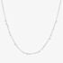 Ania Haie Chill Voyager Sterling Silver Mini Disc Drop Stacking Necklace N063-02H
