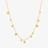 Ania Haie Geometry Class 14ct Gold Plated Multi Disc Necklace N005-01G