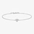Ania Haie Sunny Sparkler Sterling Silver Pave Sweet Heart Bracelet B064-01H