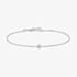 Ania Haie Vogue Maven Sterling Silver Sparkle Bezel Bracelet B062-01H