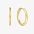 Ania Haie Vogue Maven 14ct Gold Plated Medium Tube Hoop Earrings E062-03G