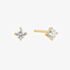 Ania Haie Heart Hunter 14ct Gold Plated Cubic Zirconia Stud Earrings E057-01G