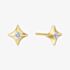Ania Haie Sunny Sparkler 14ct Gold Plated Cubic Zirconia Star Stud Earrings E064-02G