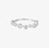 Ania Haie Miss Dainty Sterling Silver Cubic Zirconia Zig-Zag Ring R065-01H