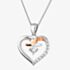 Clogau Forever Yours Kiss Pendant Necklace 3SCGKP