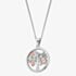 Clogau Sterling Silver and Rose Gold Tree Of Life Pendant Necklace 3SNTLCP