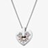 Clogau Cariad Sparkle Small Heart Pendant Necklace 3SCRS0193
