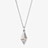 Clogau Silver & 9ct Rose Gold Sounds Of The Sea Shell Necklace 3SBCH0751