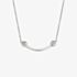 Clogau Tree Of Life Insignia Silver Curve Necklace 3STOL0225