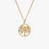 Clogau Tree Of Life 9ct Two Tone Tree Circle Necklace GTOL0015