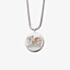 Clogau WRU Silver 9ct Rose Gold Welsh Dragon Double Sided Necklace 3SWRUWDP