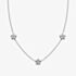 Clogau Two Colour Natures Wonder Forget Me Not Necklace 3SNWO960