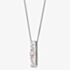 Clogau Cariad Sparkle White Topaz Drop Necklace 3SCCBP01