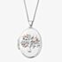 Clogau Tree of Life Oval Locket Necklace 3SNTLL