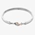 Clogau Past Present Future White Topaz Bangle 3SPPFBG