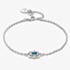 Clogau Silver & 9ct Rose Gold Enchanted Gateways Swiss Blue Topaz Bracelet 3SEGW0732