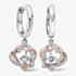 Clogau Always in my Heart Drop Earrings 3SAMH0094