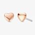 Clogau Two Colour Forever Yours Heart Stud Earrings 3SFYO996