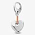 Clogau Insignia Two Tone Cariad Charm 3SCAR0776