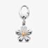 Clogau Insignia Sterling Silver Forget Me Not Charm 3SFMN878