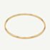 D.Louise Yellow Gold Tone Plated Stainless Steel Classic S/M Bangle SKB-09-02