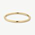 D.Louise Yellow Gold Tone Plated Stainless Steel Classic Oval S/M Bangle YBB-014-01