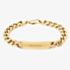 Tommy Hilfiger Clash Gold Plated Logo Curb Chain Bracelet 2790580
