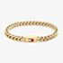 Tommy Hilfiger Gold Tone Braided Logo Clasp Bracelet 2790648