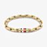Tommy Hilfiger Yellow Gold Tone Plated Stainless Steel Rectangle Belcher Chain Bracelet 2790750