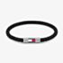 Tommy Hilfiger Black Braided Fabric Bracelet 2790741