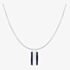 Tommy Hilfiger Parker Mens Stainless Steel Dog Tag Pendant Necklace 2790599