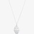 Sterling Silver Cubic Zirconia Bee Hive Pendant Necklace BTH5-SL-CZ
