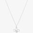 Sterling Silver Large Bee Pendant Necklace BPL-SL