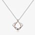 Kit Heath Sterling Silver & Rose Gold Plated Alicia Rose Petite Necklace 90018RRP