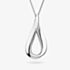 Kit Heath Sterling Silver Serenity Loop Slider Necklace 91185RP