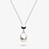 Kit Heath Sterling Silver Coast Pebbles Droplet Pearl Necklace 90184FP