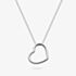 Kit Heath Silver Love Heart Outline Pendant 90533RP