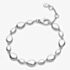 Kit Heath Sterling Silver Coast Pebbles Linking Pebbles Bracelet 70189RP