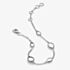 Kit Heath Sterling Silver Coast Pebbles Station Bracelet 70197RP