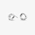 Kit Heath Sterling Silver Bevel Trilogy Stud Earrings 4169RP