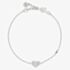 Emporio Armani Sterling Silver & Cubic Zirconia Heart Bracelet EG3647040