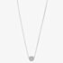 Emporio Armani Silver Round Eagle Logo Necklace EG3585040