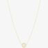 Emporio Armani Gold Tone Round Logo Coin Necklace EG3628710