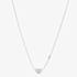 Emporio Armani Sterling Silver & Cubic Zirconia Heart Chain EG3646040