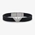 Emporio Armani Black Silicone ID Bracelet EGS3168040