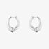 Georg Jensen Reflect Sterling Silver Large Hoop Earrings 20001177