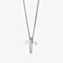 Fred Bennett Stainless Steel Matte Polished Cross Pendant P2542