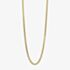 Fred Bennett Gold Plated Stainless Steel 55cm Plate Curb Chain N4648