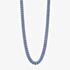 Fred Bennett Blue Tone Stainless Steel 50cm Flat Curb Chain N4652B